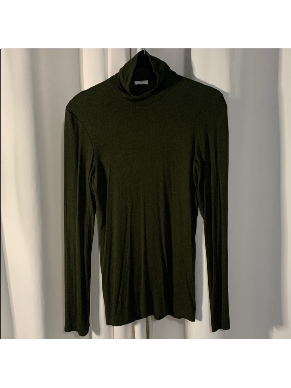 💫WILFRED Olive Green Turtleneck Large